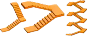 Adapts to Your Staircase